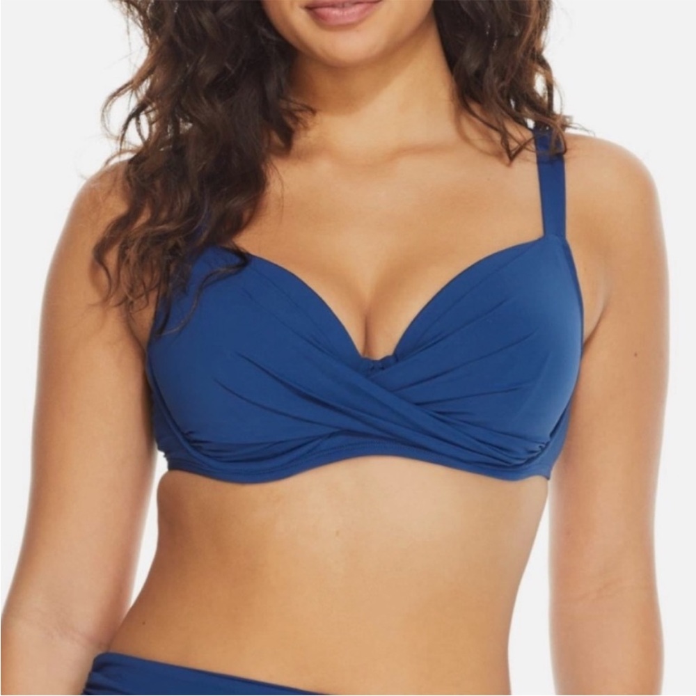 Bleu Rod Beattie Blue Bikini Top
